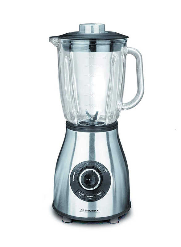 Gastroback Stainless Steel Vital Mixer Pro Blender With 3 Programs, 1000W, 40986, Silver