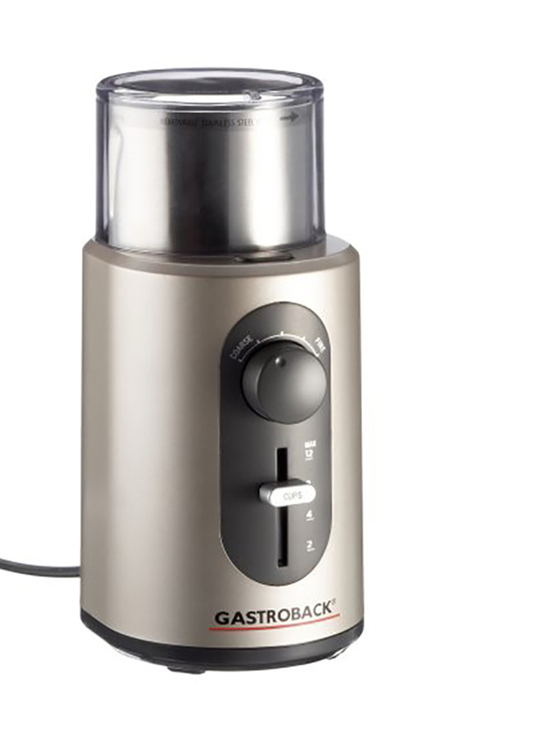 Gastroback Design Coffee Grind, 270W, 42601, Silver