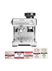 Gastroback Barista Express Stainless Steel Espresso Machine Coffee Maker, 1600W, 42619, Silver