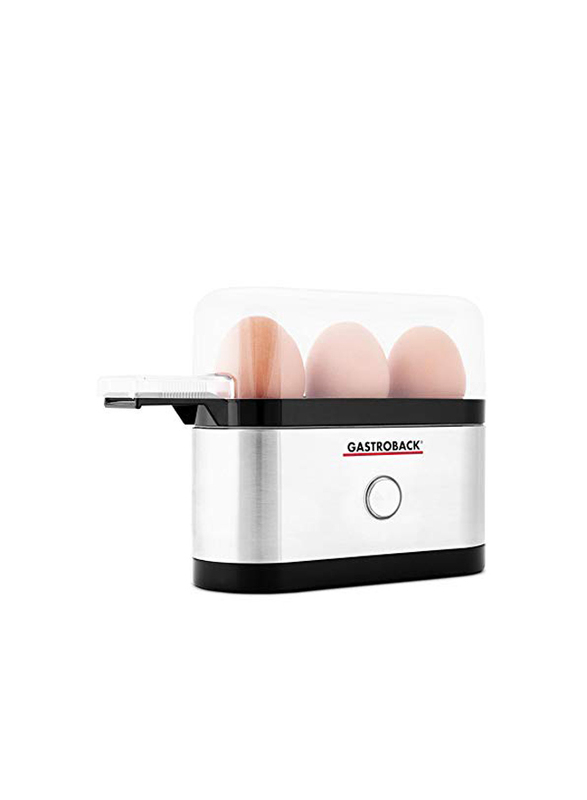 Gastroback Kitchen Appliance Egg Cooker, 42800, Silver