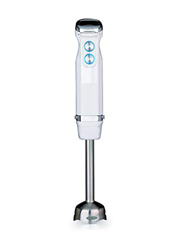 

Gastroback Powerful Stainless Steel Hand Blender, 800W, 40974, White