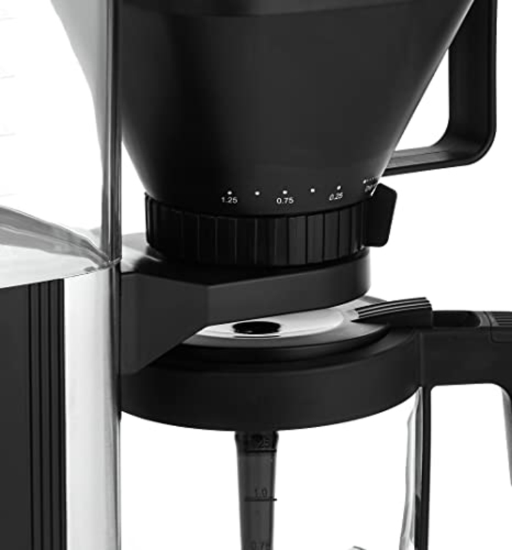 Gastroback Stainless Steel Freestanding Drip Coffee Maker, 1550W, 42706, Black/Silver