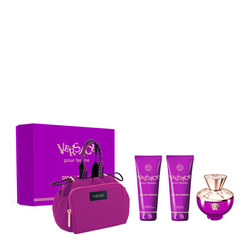 VERSACE DYLAN PURPLE EDP NATURAL SPRAY 100 ML GIFT SET