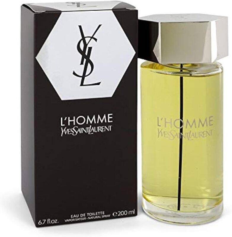 

YVES SAINT LAURENT L HOMME M EDT Perfume 200 ML VAPO