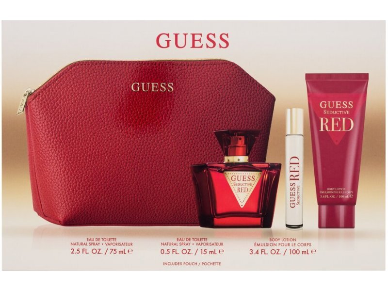 Seductive By Guess For Women Set: EDT spray 1.oz +Body Lotion 3.4 oz