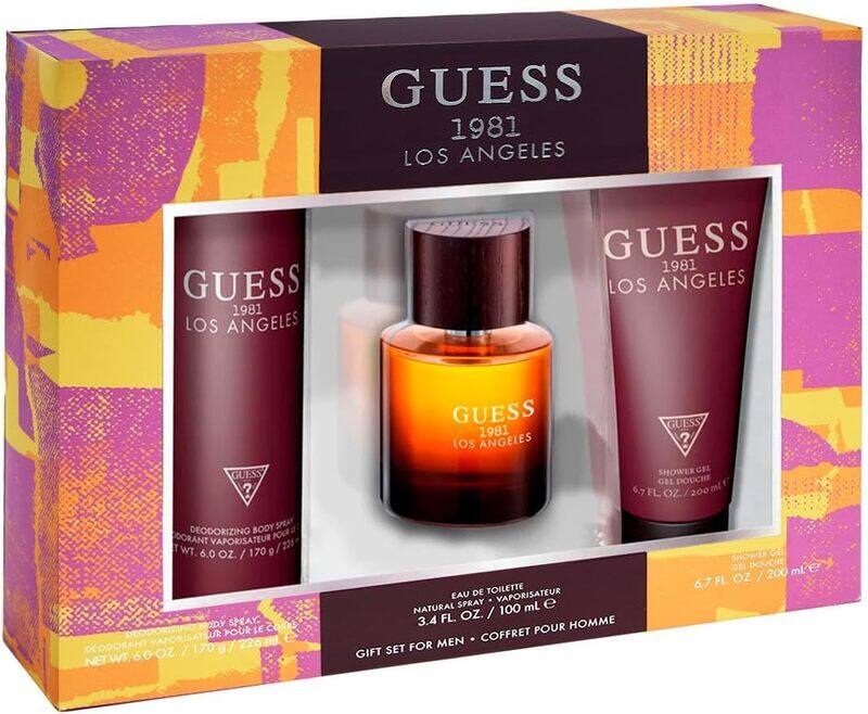 

GUESS LOS ANGELES M EDT Perfume 100ML+200ML SG +226 BS (2023) SET