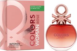 UNITED COLOURS OF BENETTON DE ROSE L EDT 80ML VAPO