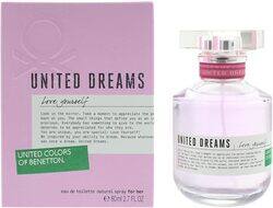 UNITED COLOURS OF BENETTON DREAMS LOVE YOURSELF L EDT 80ML VAPO