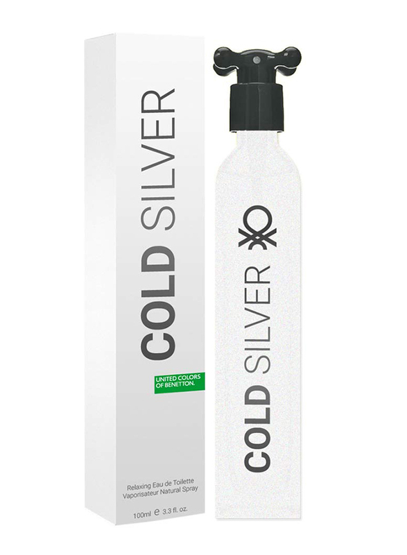 United Colors of Benetton Cold Silver 100ml EDT for Men