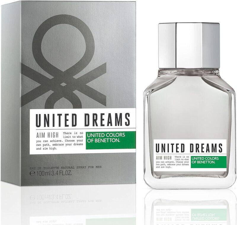 UNITED COLOURS OF BENETTON DREAMS AIM HIGH M EDT 100ML VAPO