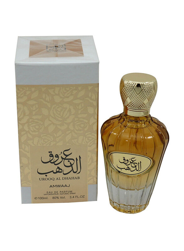 

Amwaaj Urooq Al Dhahab 100ml EDP Perfume Unisex
