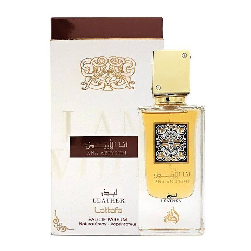 

Lattafa Ana Abiyedh Leather EDP Perfume 60ml Spy