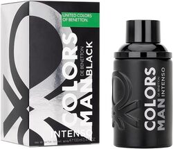 UNITED COLOURS OF BENETTON BLACK INTENSO M EDP 100ML VAPO