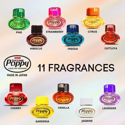 Gracemate Poppy Vanilla Air Freshener Scent 150ml without Led Light Base, Brown