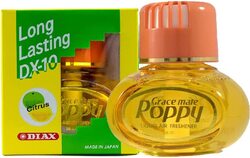 Gracemate Poppy Citrus Air Freshener Scent 150ml without Led Light Base, Yellow