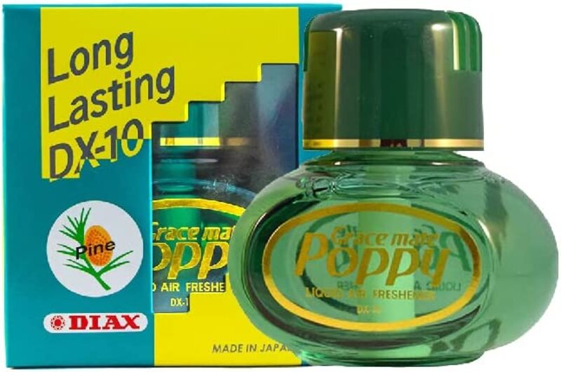 Gracemate Poppy Pine Air Freshener Scent 150ml without Led Light Base, Green