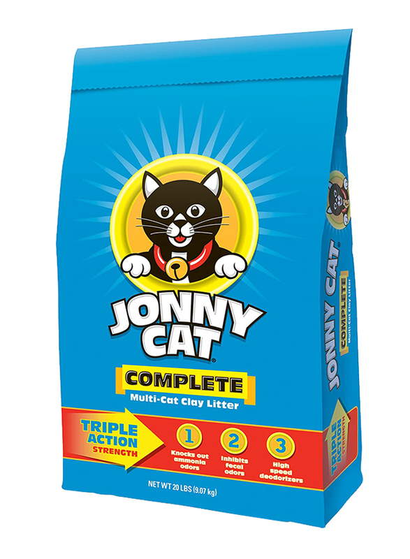 Jonny Cat Complete Multi Cat Clay Litter, 9.07 Kg