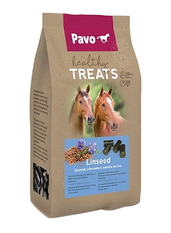 

Pavo Healthy Treats Linseed Equestrian Dry Food, 1 Kg