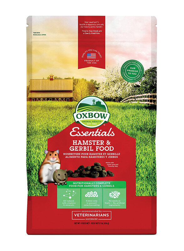 

Oxbow Essential Hamster/Gerbil Dry Food, 0.45Kg
