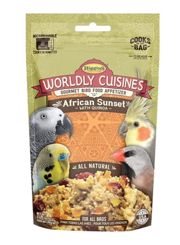 

Higgins Worldly Cuisines African Sunset Bird Dry Food, 2oz