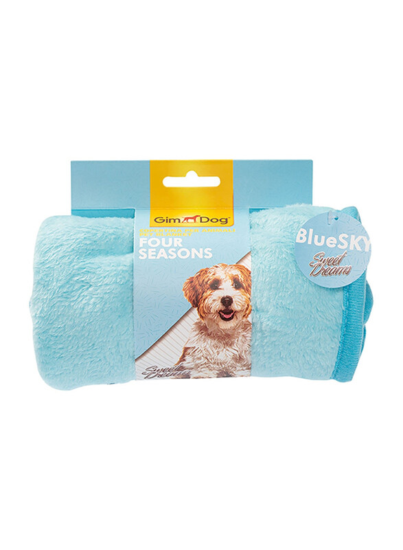 

Gimborn Gimdog Copertina Four Seasons Pet Blanket, 60 x 40, Sky Blue
