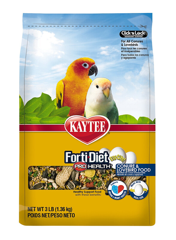 

Kaytee Forti Diet Eggcite Conure Bird Dry Food, 1.36Kg