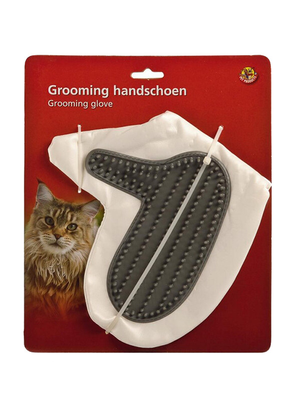 

Beeztees Grooming Glove for Cats, Grey