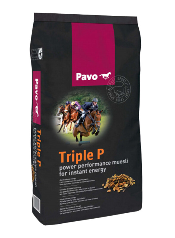 

Pavo Triple P Equestrian Dry Food, 15 Kg