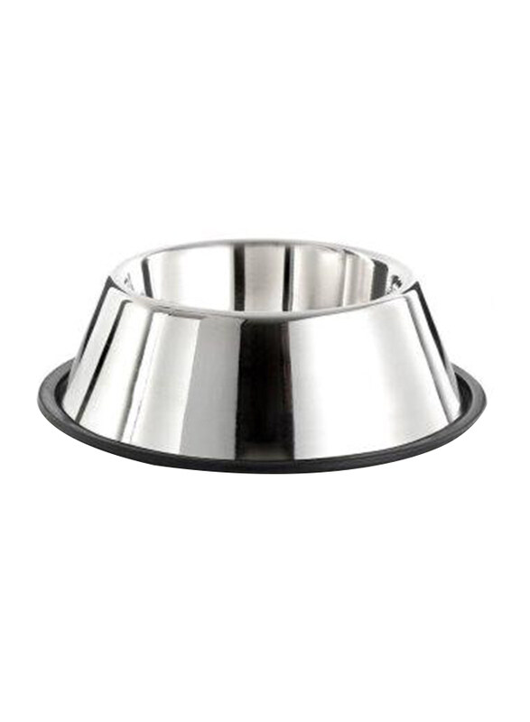 

Raintech Stainless Steel Cocker Spaniel Dog Bowl, 24cm, Silver