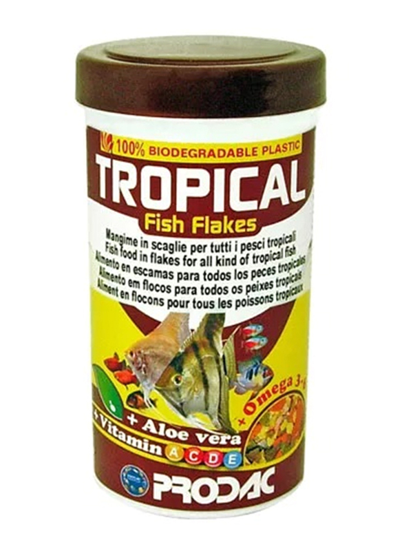 Prodac Tropical Fish Flakes, 100ml, 20g