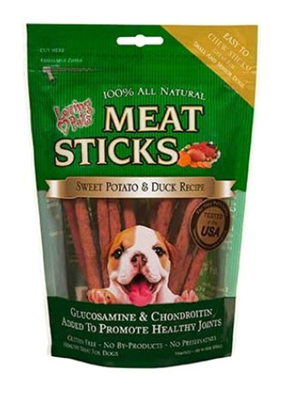 

Loving Pets Duck & Sweet Potato Sticks Treats Dry Dog Food, 6oz