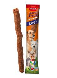 Sanal Soft Sticks Beef Dogs Dry Food, 12g