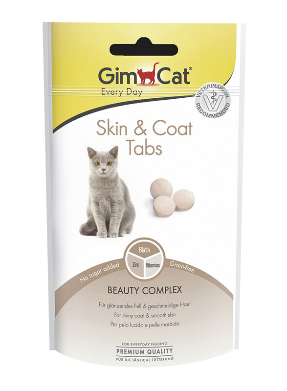 

Gimcat Skin & Coat Tablets, 40g, Beige