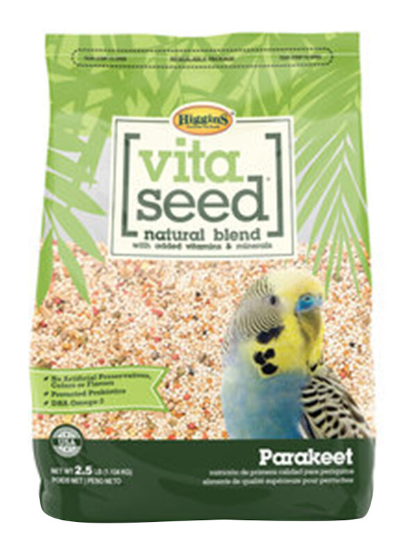 

Higgins Vita Seed Parakeet Bird Dry Food, 1.13Kg