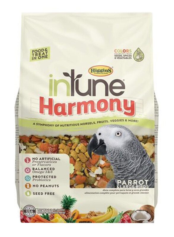 

Higgins Intune Harmony Parrot Bird Dry Food, 1.36Kg