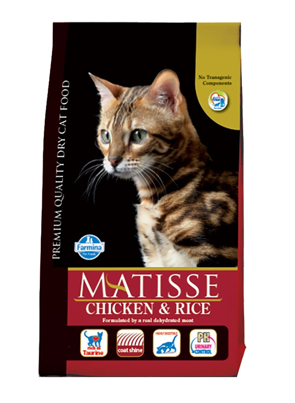 Farmina Matisse Chicken and Rice Flavour Premium Quality Dry Cat Food, 1.5Kg