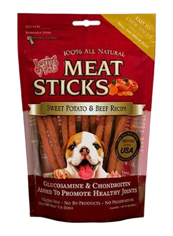 

Loving Pets Beef & Sweet Potato Sticks Treats Dry Dog Food, 5oz