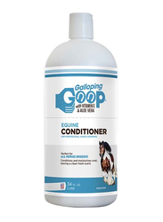 Galloping Goop Equine Conditioner for Horses, 34oz, White