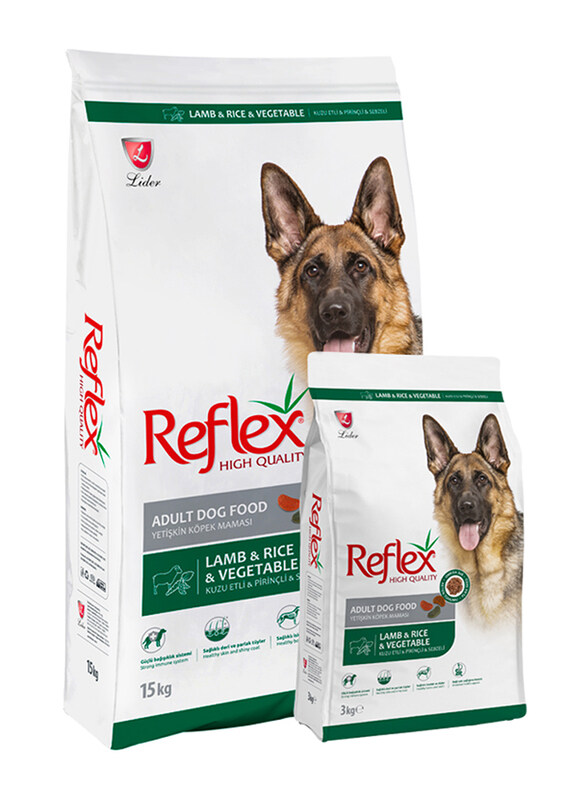 Reflex Lamb Rice & Vegetable Adult Dog Food, 3Kg