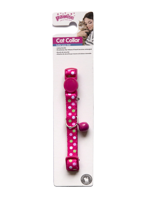 Pawise Cat Collar, Polka Dots