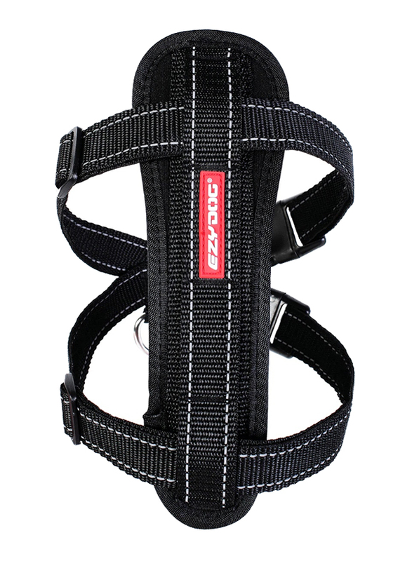 Ezy Dog Chest Plate Harness, Extra Large, Black