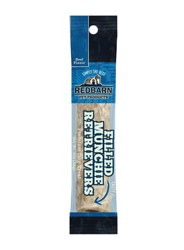 

Redbarn Filled Munchie Retriever Beef Dog Dry Food, 56g