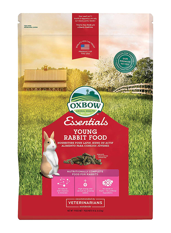 Oxbow Essentials Young Dry Rabbit Food, 4.53Kg