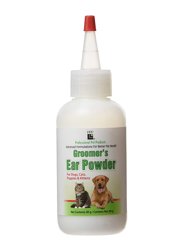 Ppp Groomer's Ear Powder, 80g, White