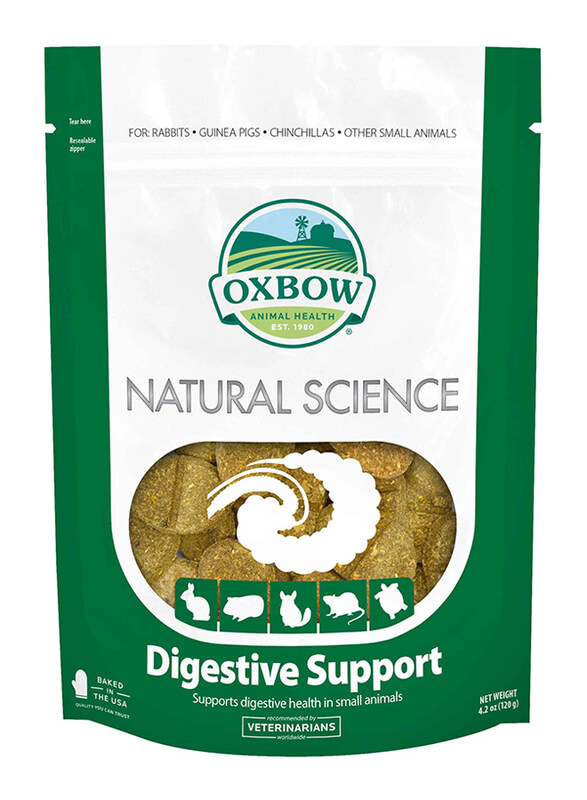 

Oxbow Natural Science Digestive Support Small Animal Supplements, 120g, Brown