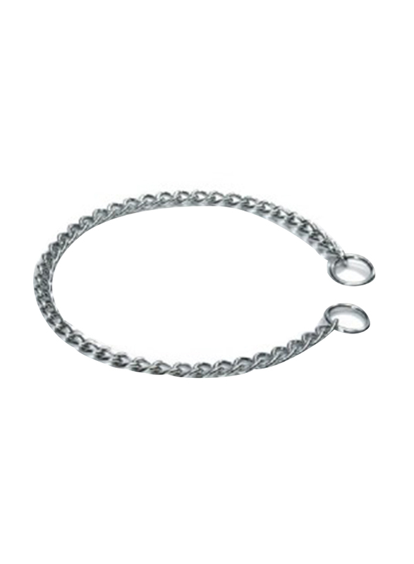 Beeztees Chrome Choke Dog Chain, 60 x 3cm, Silver