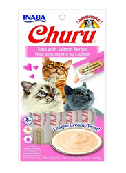 Inaba Churu Tuna with Salmon Recipe Cat Wet Food, 56g