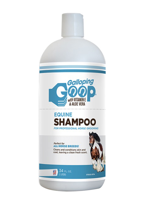 Galloping Goop Equine Shampoo for Horses, 34oz, White