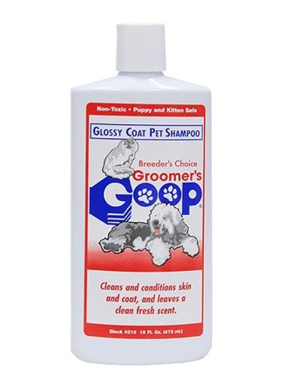 Goop Groomer's Shampoo Bottle, 473ml, White