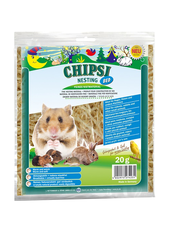 JRS Chipsi Nesting Bed for Rabbits & Rodents, Beige